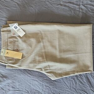 GAP Womens Straight Fit Favorite Trouser Size 14 TAN